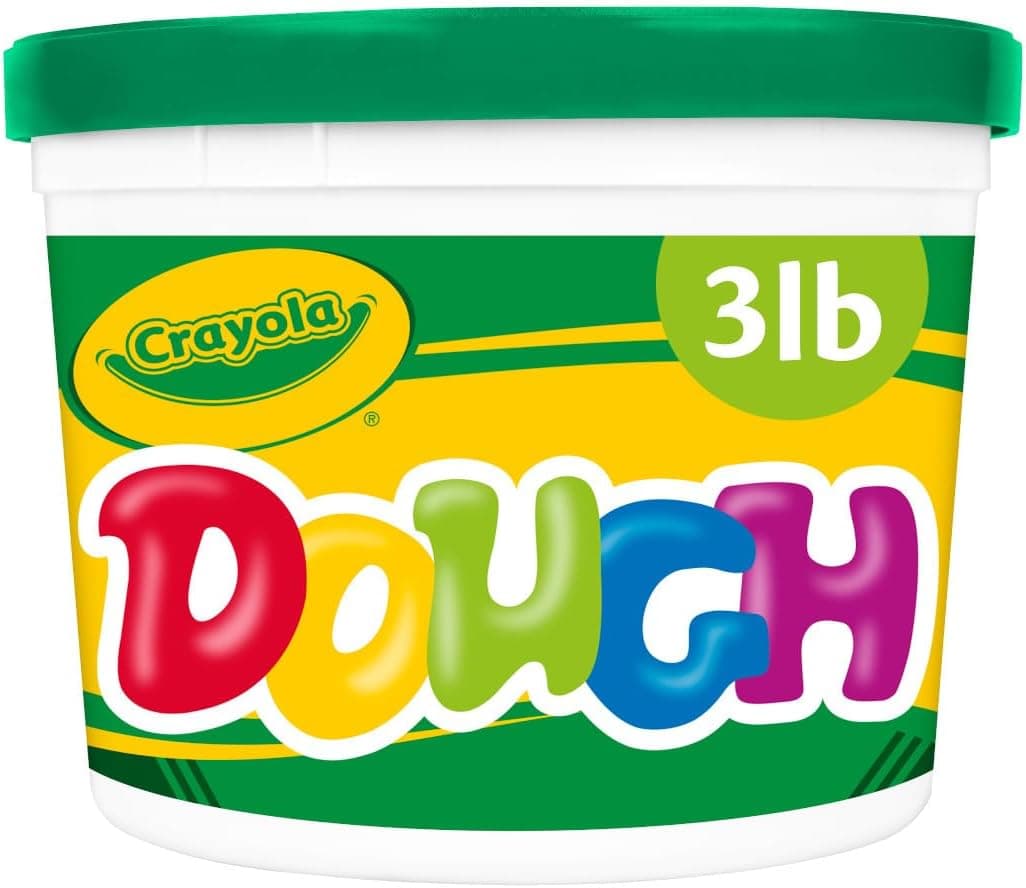Photo of Crayola Modeling Dough, Green, Bulk Classroom & Art Supplies for Kids, 3lb, Resealable Bucket
