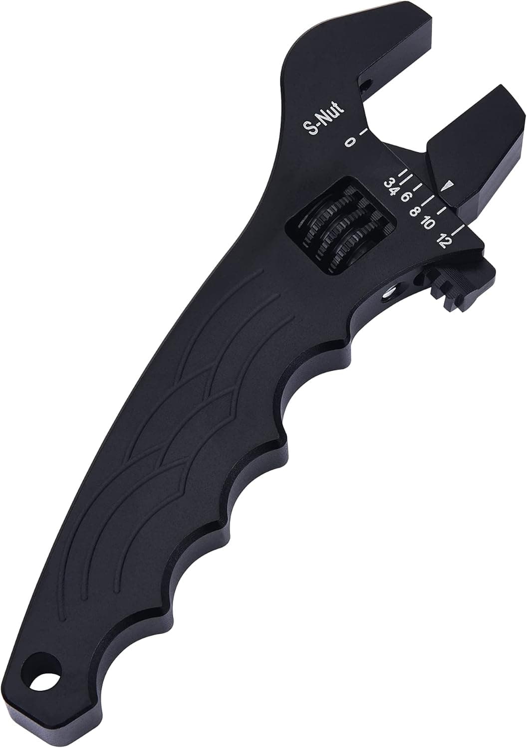 EVIL ENERGY AN Fitting Hose Wrench Adjustable 3AN-12AN Aluminum Black